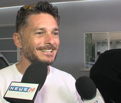 Consegna Stelvio a Giancarlo Fisichella